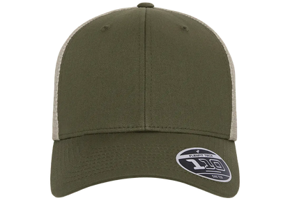 Flexfit 110 Mesh Cap, 2-Tone, Adjustable Snapback, Trucker Hat