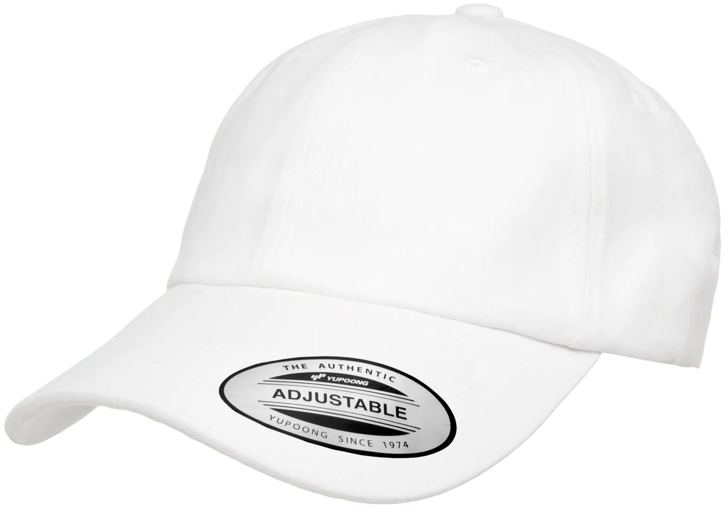 YP Classics Peached Cotton Twill Dad Cap - Black