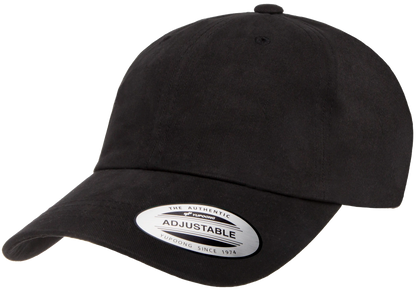 YP Classics Peached Cotton Twill Dad Cap - Black