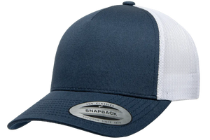 Navy Hat/White Mesh Back