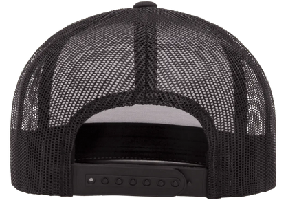 YP Classics Retro Trucker Cap With White Front Panel