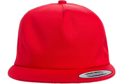 YP Classics Lightly Structured 5-Panel Snapback Cap