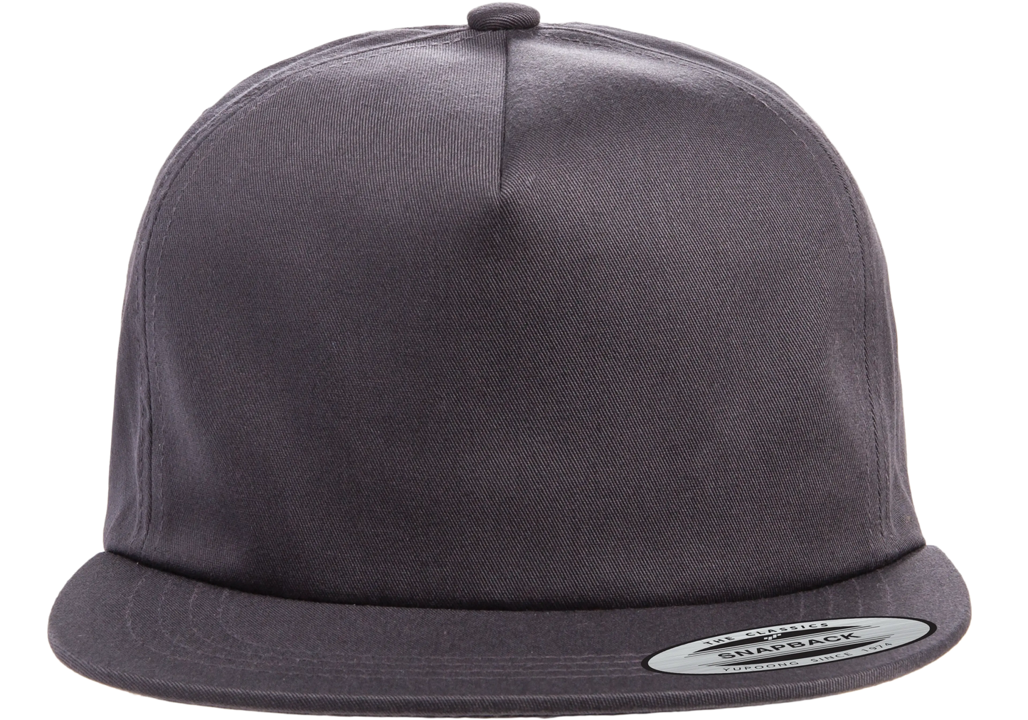 YP Classics Lightly Structured 5-Panel Snapback Cap