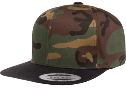 YP Classics Premium Snapback Camo Cap - 2-Tone