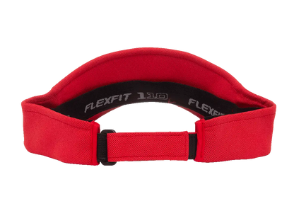 Flexfit 110 Cool & Dry Performance Visor, One Size | 8110-BK-ONE