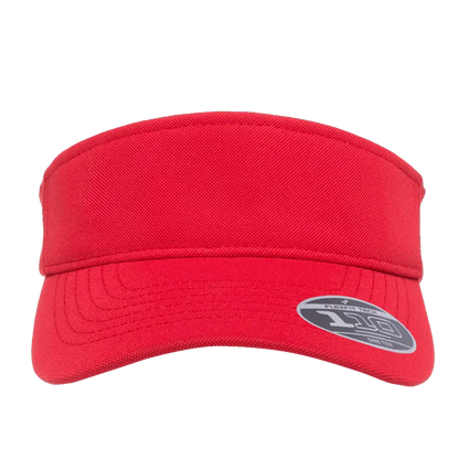 Flexfit 110 Cool & Dry Performance Visor, One Size | 8110-BK-ONE