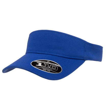 Flexfit 110 Cool & Dry Performance Visor, One Size | 8110-BK-ONE