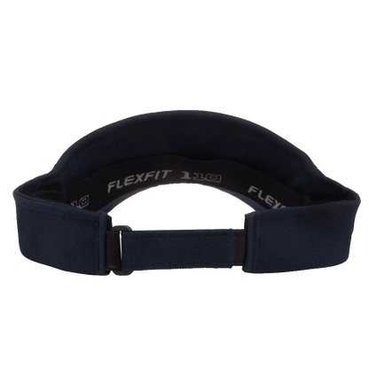 Flexfit 110 Cool & Dry Performance Visor, One Size | 8110-BK-ONE