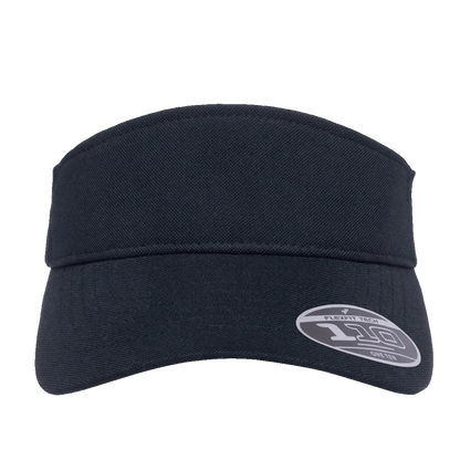 Flexfit 110 Cool & Dry Performance Visor, One Size | 8110-BK-ONE