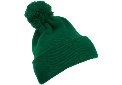 Flex Fit House YP Classics Cuffed Pom Pom Knit Beanie