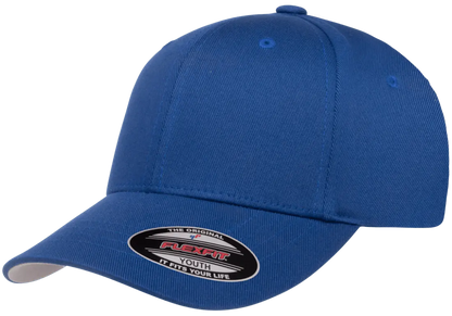 Flexfit Wooly Combed Youth Baseball Cap | 6277Y-BK-Y
