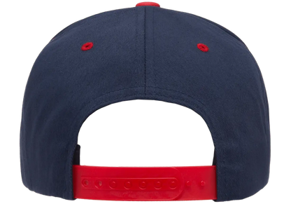 YP Classics 5-Panel Cotton Twill Snapback Cap 2-Tone
