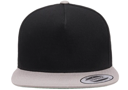 YP Classics 5-Panel Cotton Twill Snapback Cap 2-Tone