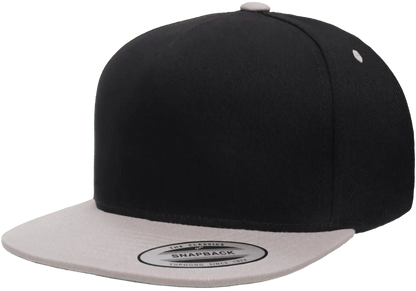 YP Classics 5-Panel Cotton Twill Snapback Cap 2-Tone