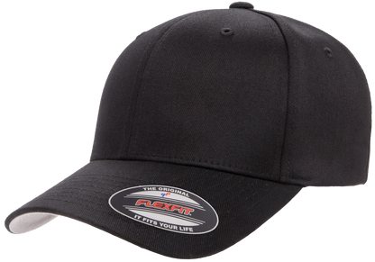 Flexfit Wooly Combed Cap - XXL | 6277XX-BK-XX
