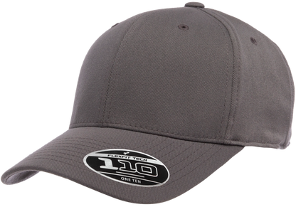 Flexfit 110 Pro-Formance Cap, Moisture-Wicking, Hook & Loop, Black | 110C-BK-ONE