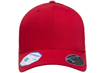 Flexfit 110 Pro-Formance Cap, Moisture-Wicking, Hook & Loop, Black | 110C-BK-ONE