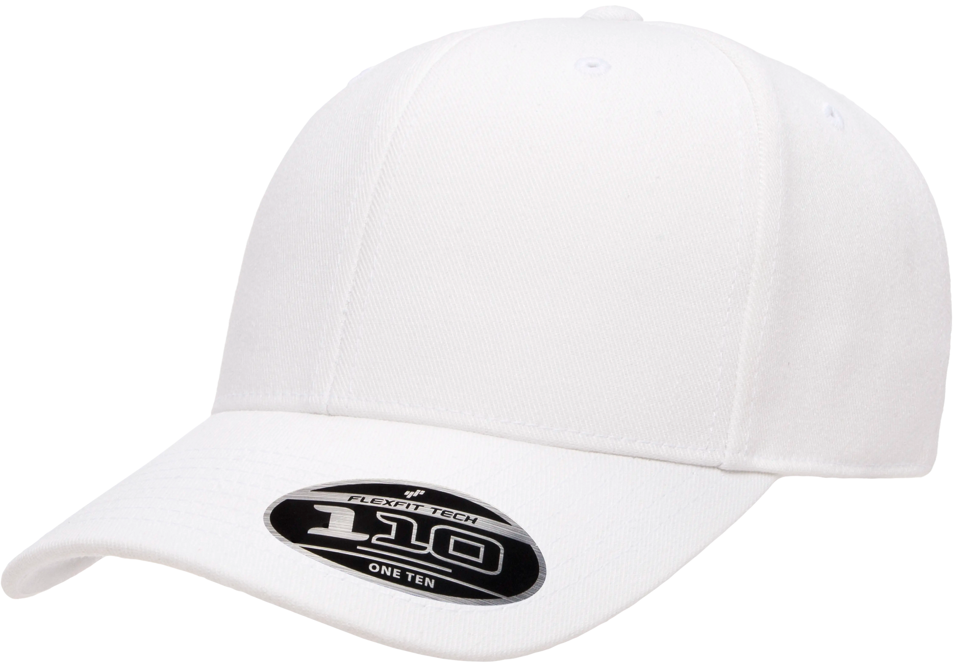Flexfit 110 Pro-Formance Cap, Moisture-Wicking, Hook & Loop, Black | 110C-BK-ONE