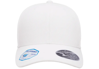 Flexfit 110 Pro-Formance Cap, Moisture-Wicking, Hook & Loop, Black | 110C-BK-ONE