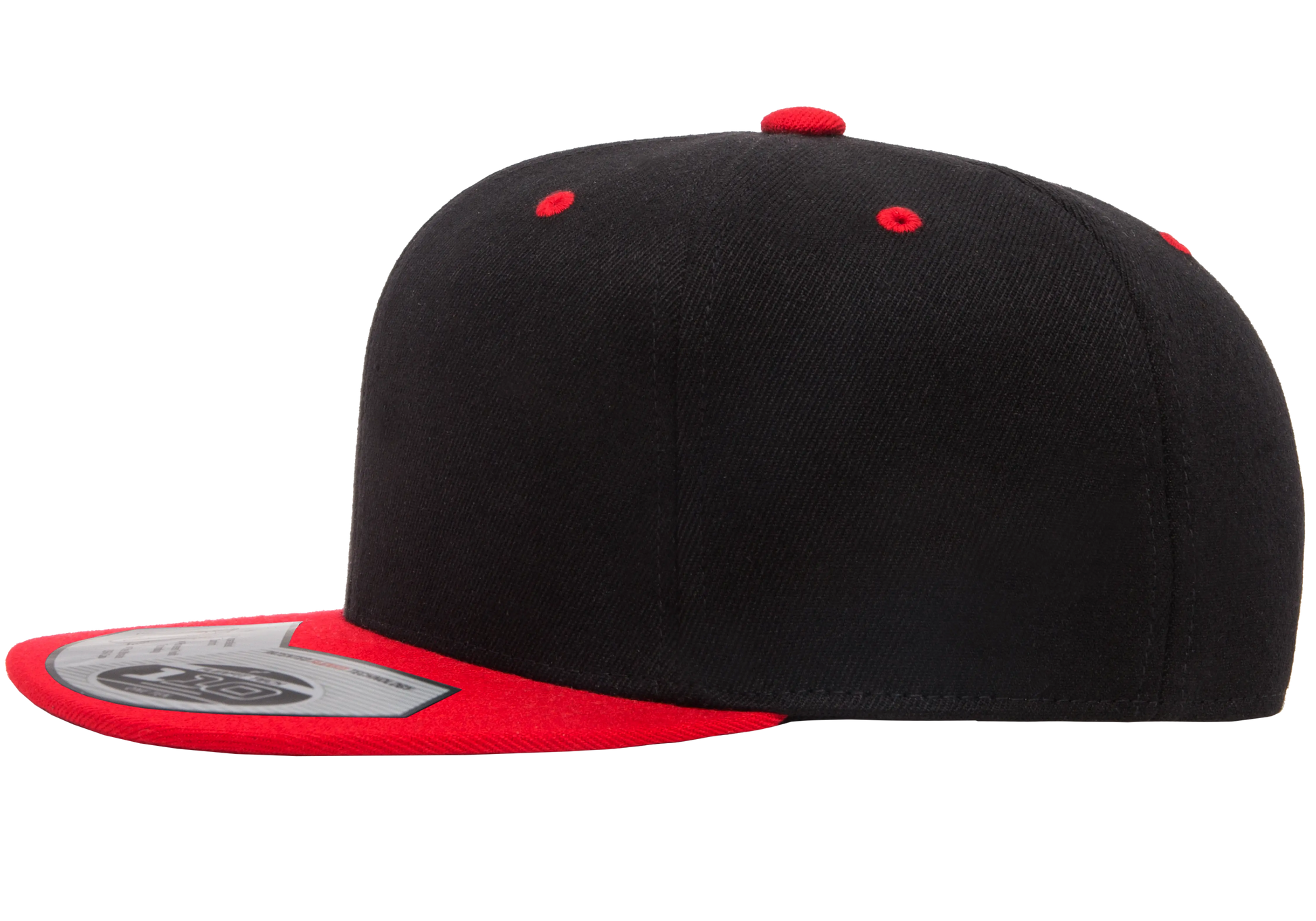 Flexfit 110 Premium Snapback Cap, 2-Tone Wool Blend, One Size