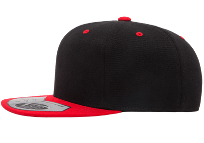 Flexfit 110 Premium Snapback Cap, 2-Tone Wool Blend, One Size