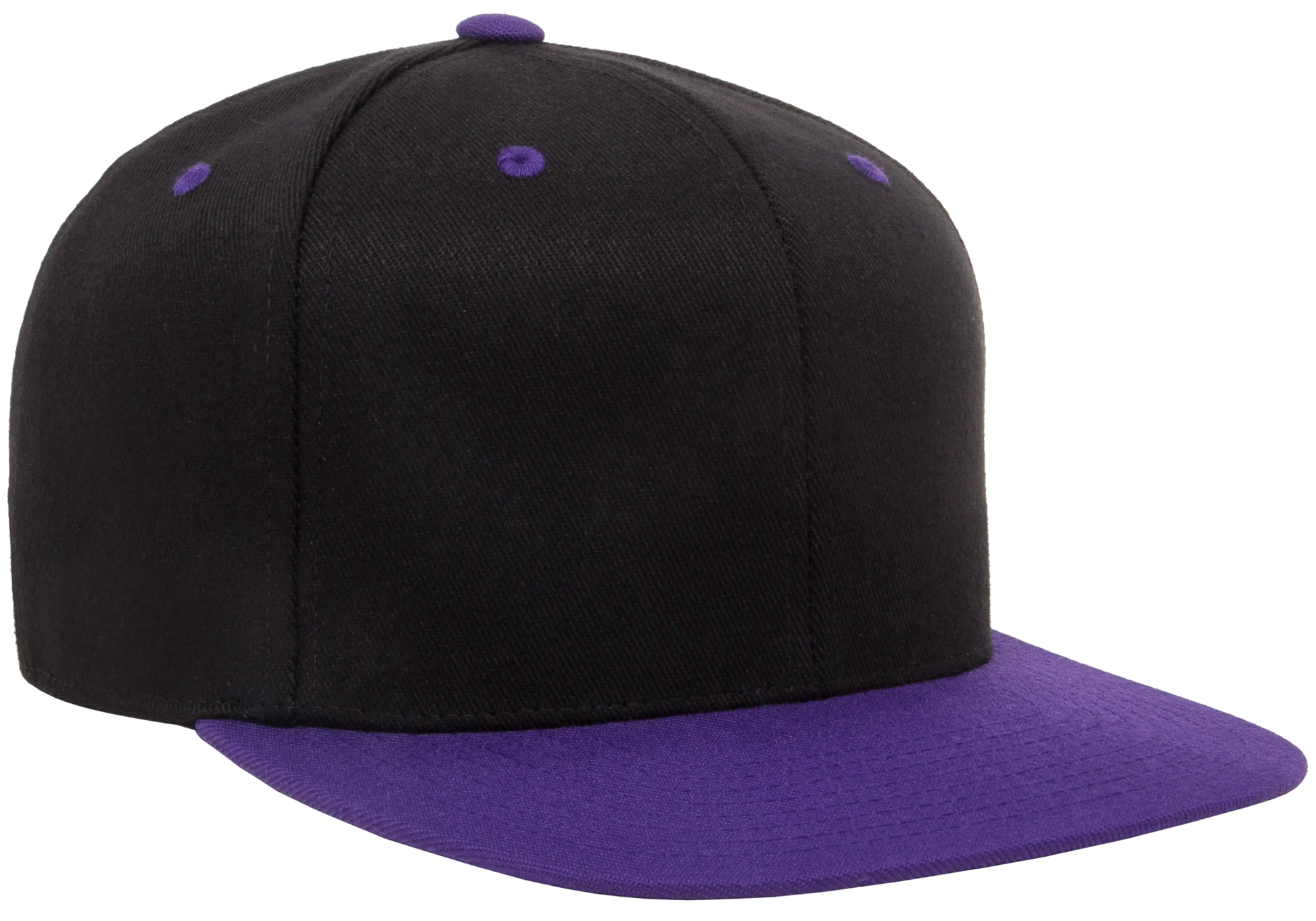 Flexfit 110 Premium Snapback Cap, 2-Tone Wool Blend, One Size