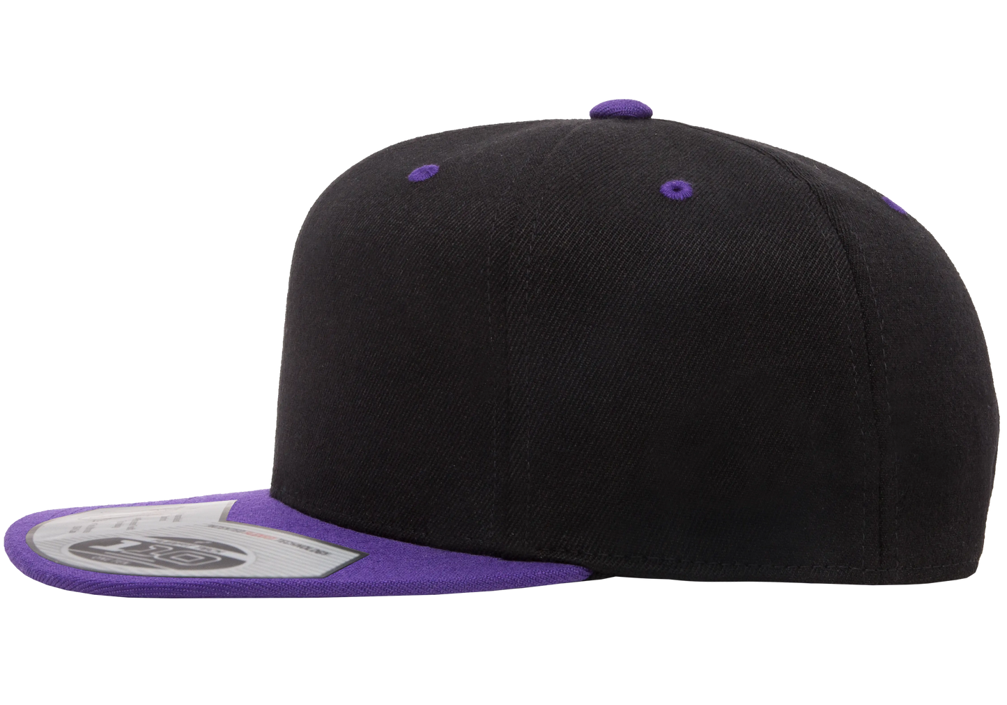 Flexfit 110 Premium Snapback Cap, 2-Tone Wool Blend, One Size