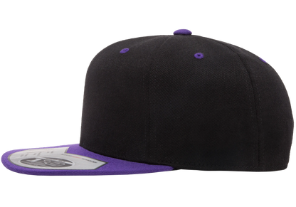 Flexfit 110 Premium Snapback Cap, 2-Tone Wool Blend, One Size