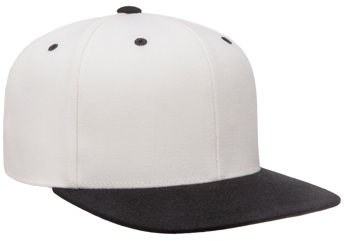 Flexfit 110 Premium Snapback Cap, 2-Tone Wool Blend, One Size
