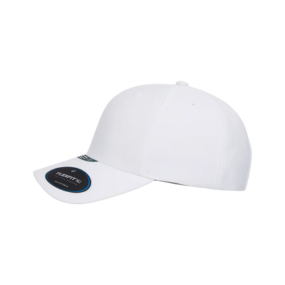 Flexfit NU Adjustable Cap, 6-Panel, Mid Profile, Structured, Black