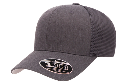 Flexfit 110 Mesh Cap | 110M-BK-ONE
