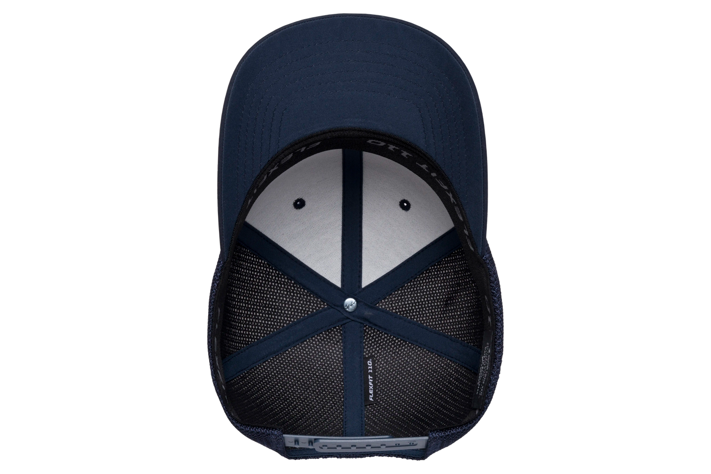 Flexfit 110 Recycled Mesh Cap, Black | 110R-BK-ONE