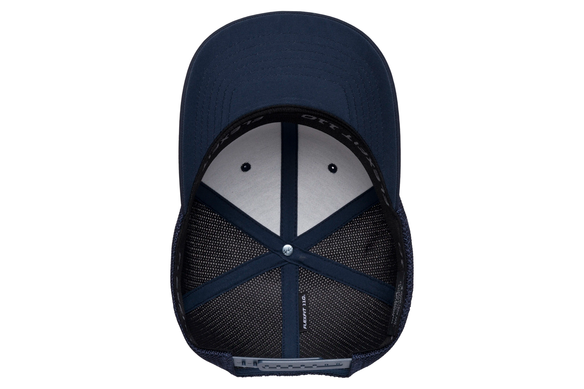 Flexfit 110 Recycled Mesh Cap, Black | 110R-BK-ONE