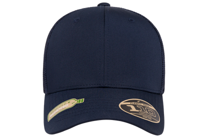 Flexfit 110 Recycled Mesh Cap, Black | 110R-BK-ONE