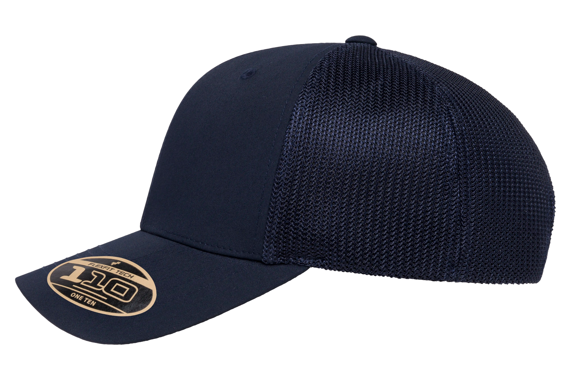 Flexfit 110 Recycled Mesh Cap, Black | 110R-BK-ONE
