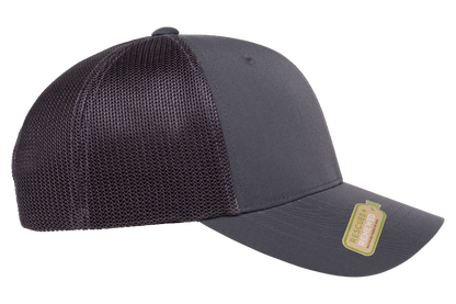 Flexfit 110 Recycled Mesh Cap, Black | 110R-BK-ONE