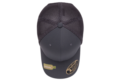 Flexfit 110 Recycled Mesh Cap, Black | 110R-BK-ONE