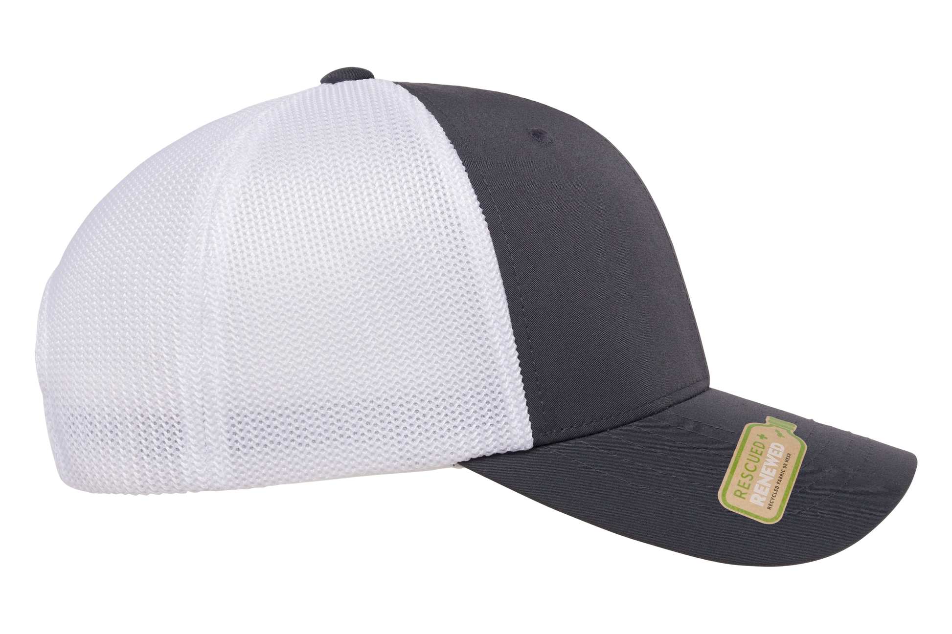 Flexfit 110 Recycled Mesh Cap - 2-Tone | 110RT-BKWH-ONE