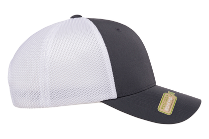 Flexfit 110 Recycled Mesh Cap - 2-Tone | 110RT-BKWH-ONE