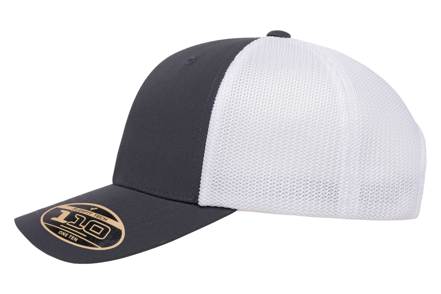 Flexfit 110 Recycled Mesh Cap - 2-Tone | 110RT-BKWH-ONE