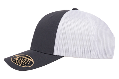 Flexfit 110 Recycled Mesh Cap - 2-Tone | 110RT-BKWH-ONE