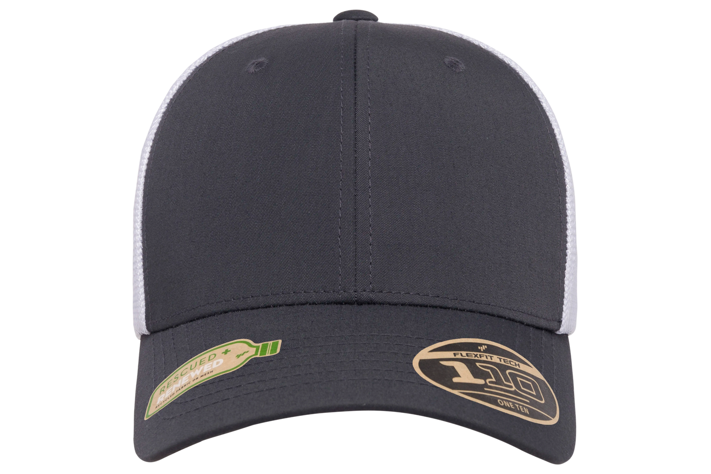 Flexfit 110 Recycled Mesh Cap - 2-Tone | 110RT-BKWH-ONE