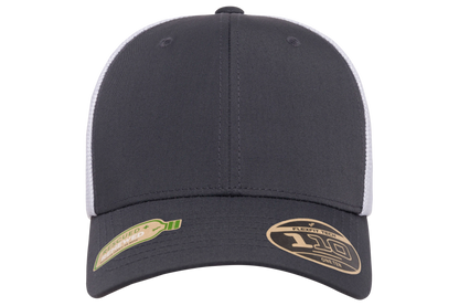 Flexfit 110 Recycled Mesh Cap - 2-Tone | 110RT-BKWH-ONE