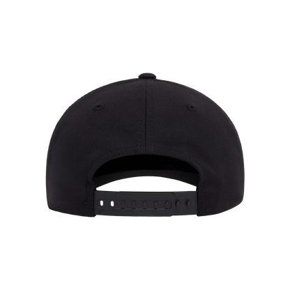 Flexfit NU Adjustable Cap, 6-Panel, Mid Profile, Structured, Black