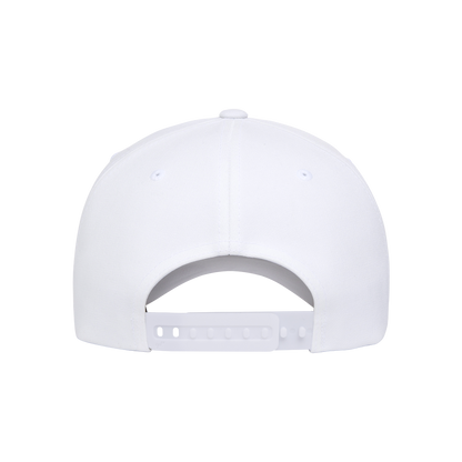 Flexfit NU Adjustable Cap, 6-Panel, Mid Profile, Structured, Black