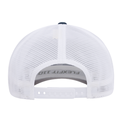Flexfit 110 Mesh Cap, 2-Tone, Adjustable Snapback, Trucker Hat