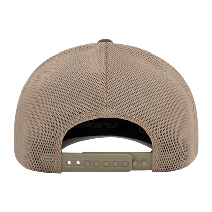 Flexfit 110 Mesh Cap, 2-Tone, Adjustable Snapback, Trucker Hat