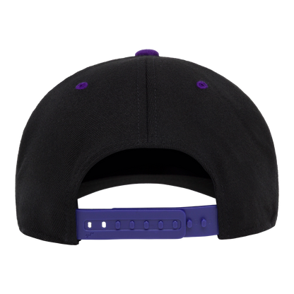 Flexfit 110 Premium Snapback Cap, 2-Tone Wool Blend, One Size