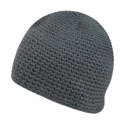 Door Mat Beanie – Textured Knit Winter Cap