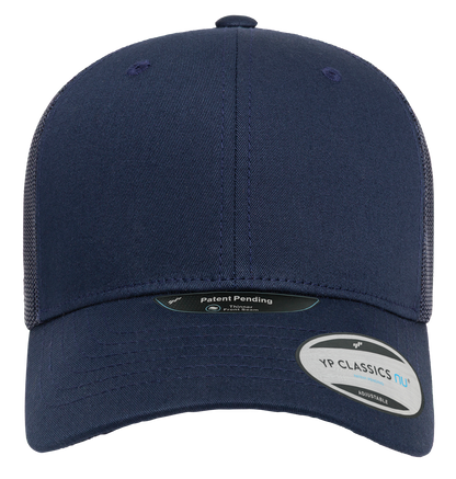 Flexfit NU 6606 Trucker Cap, ActiveGuard, Permacurv, Black | 6606NU-BK-ONE